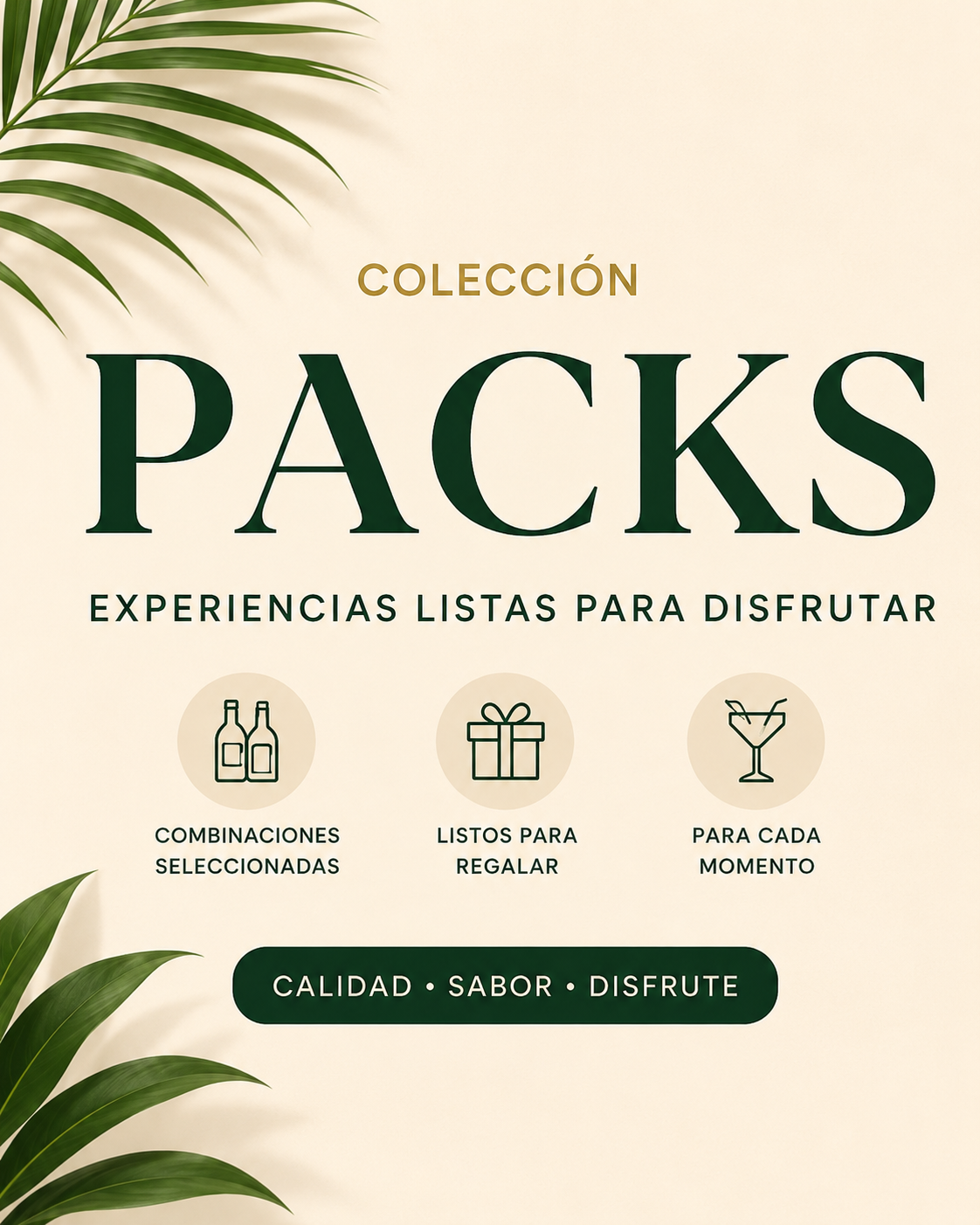 Packs y experiencias