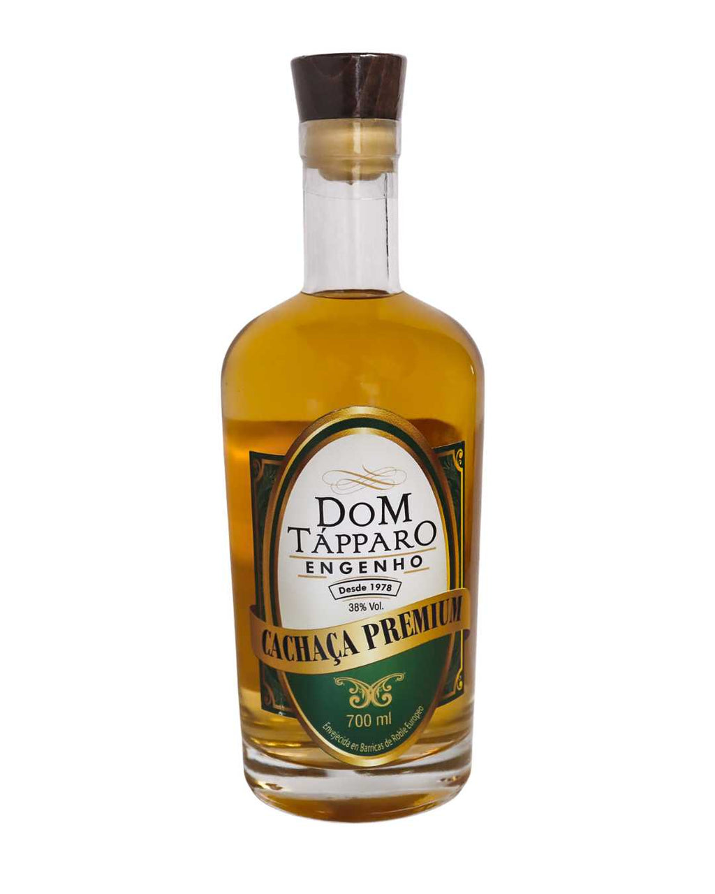 Cachaça Premium ·  Roble Europeo 3 Años - Dom Tápparo