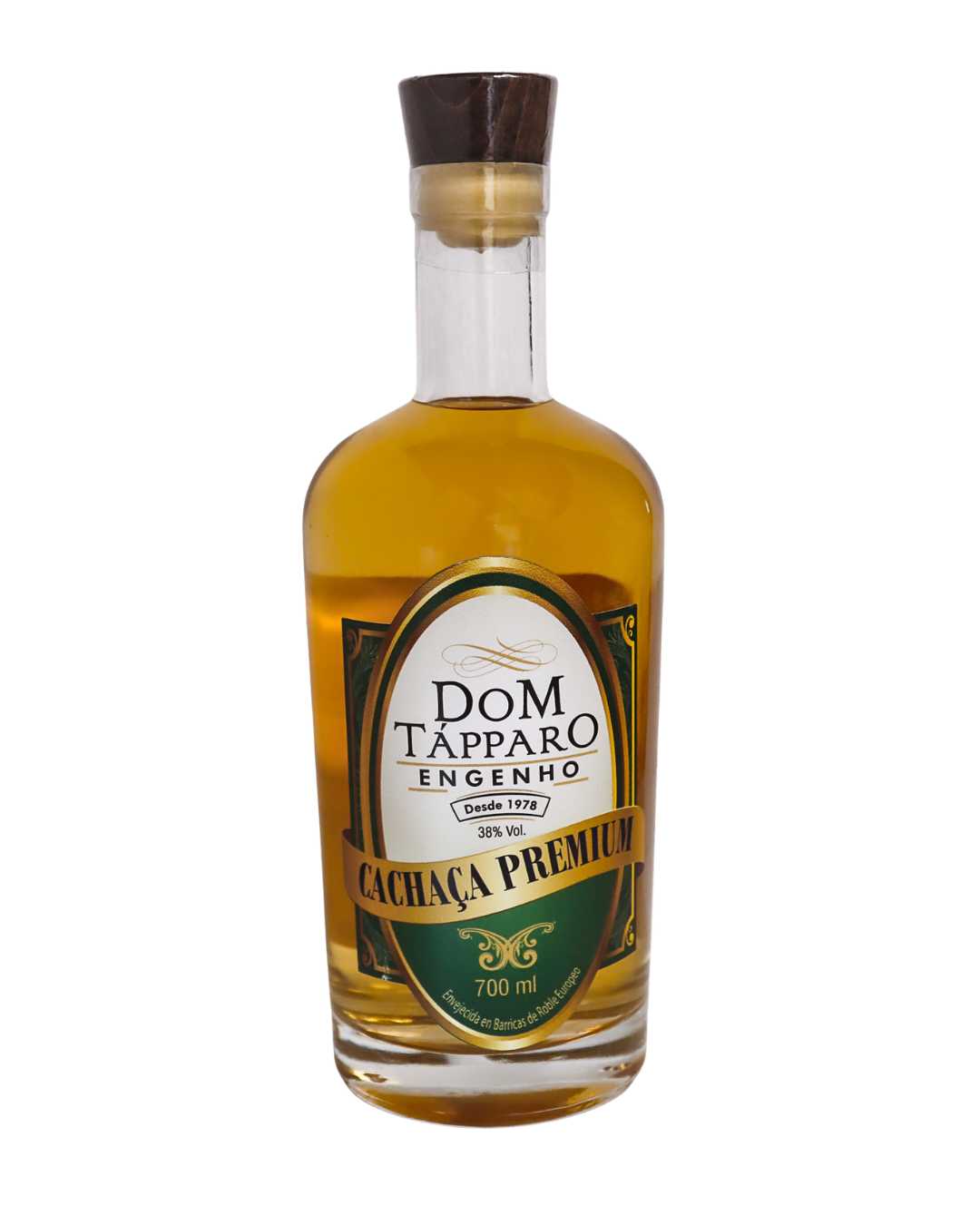 Cachaça Premium ·  Roble Europeo 3 Años - Dom Tápparo