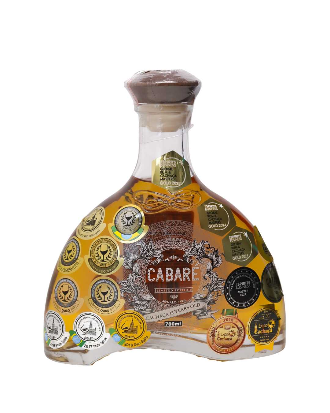 Cachaça Cabaré Extra Premium ·  Roble Europeo 15 Años - Dom Tápparo