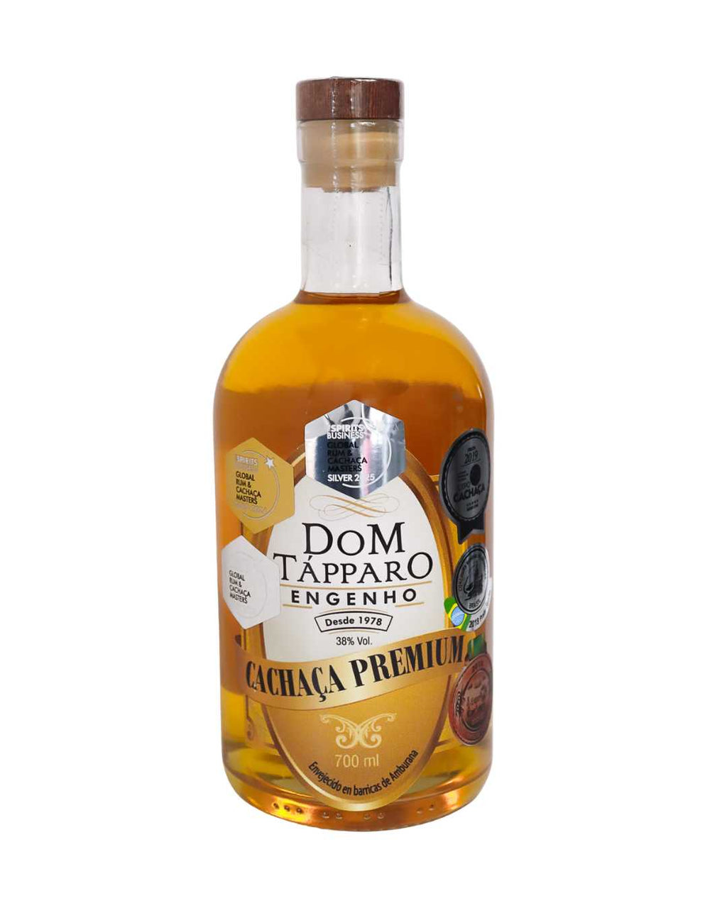 Cachaça Premium 6 Años · Amburana - Dom Tápparo