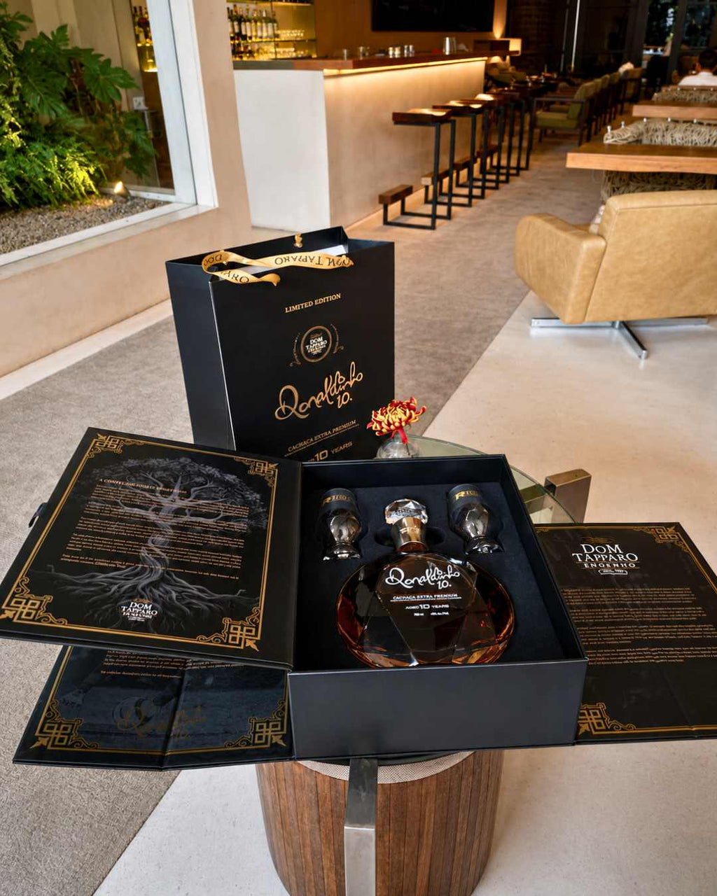 Cachaça Super Premium · Ronaldinho Gaúcho - Dom Tápparo x Nery Select | Edición limitada