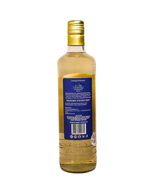 Cachaça Amburana Envejecida – Dom Tápparo