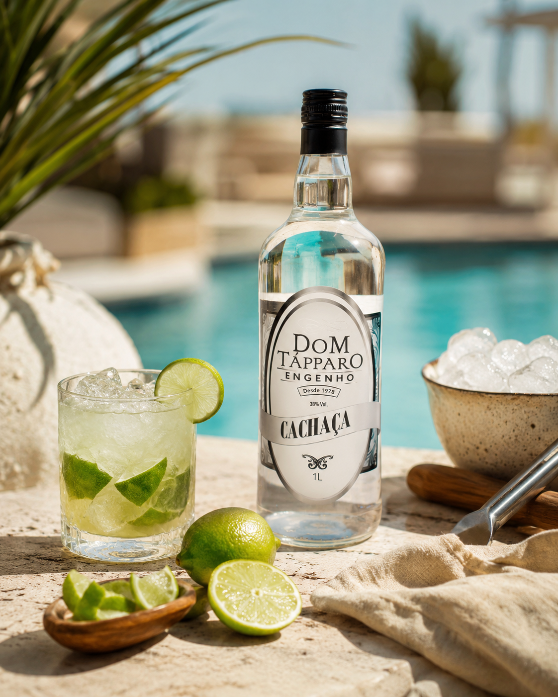 Cachaça Blanca Artesanal · Dom Tápparo | Envejecida en Amendoim (Madera de Cacahuete)