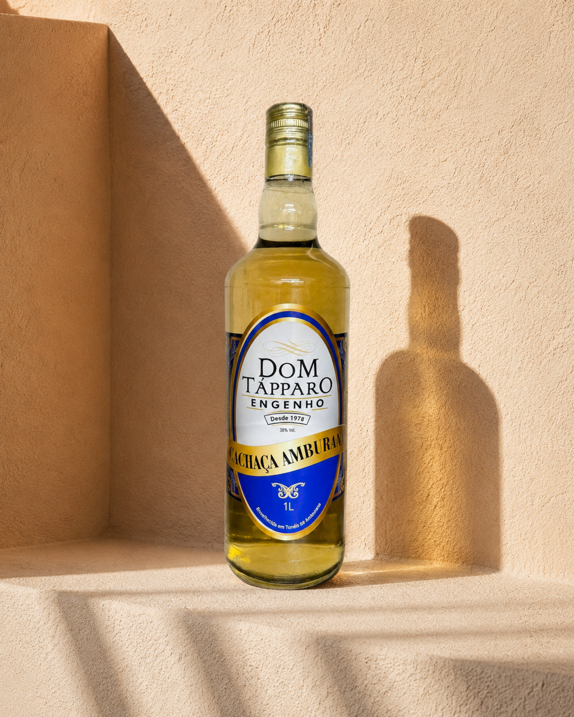 Cachaça Amburana Envejecida · Dom Tápparo | Madera Brasileña Única
