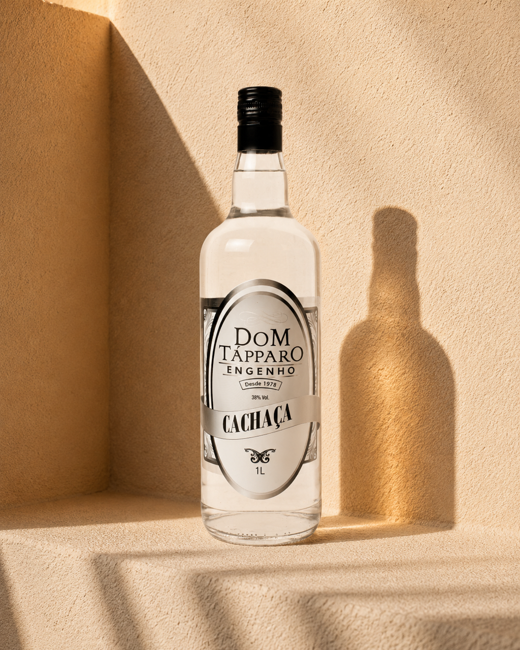 Cachaça Blanca Artesanal · Dom Tápparo | Envejecida en Amendoim (Madera de Cacahuete)