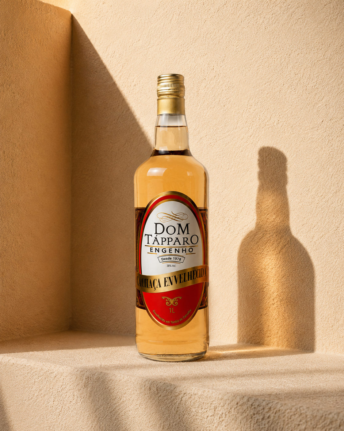 Cachaça Envejecida 1 Año · Roble Europeo - Dom Tápparo