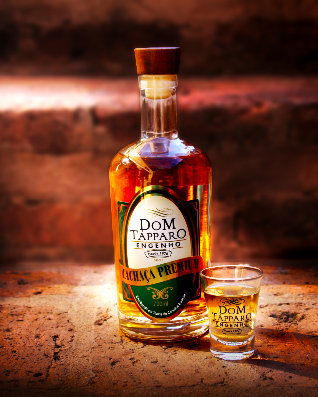 Cachaça Premium ·  Roble Europeo 3 Años - Dom Tápparo