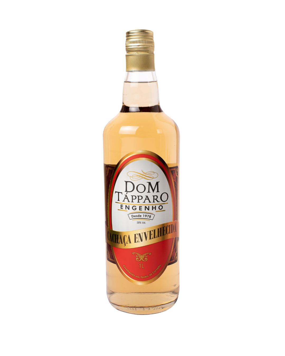 Cachaça Envejecida 1 Año · Roble Europeo - Dom Tápparo