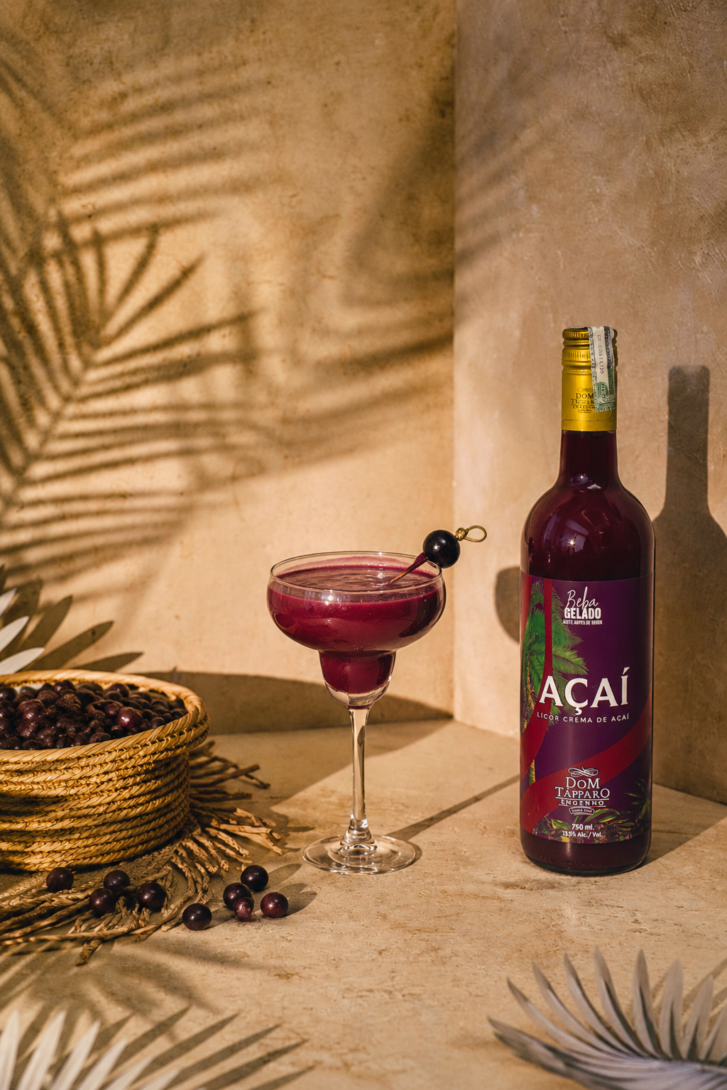 Licor Crema de Açaí - Dom Tápparo | El sabor exótico del Brasil