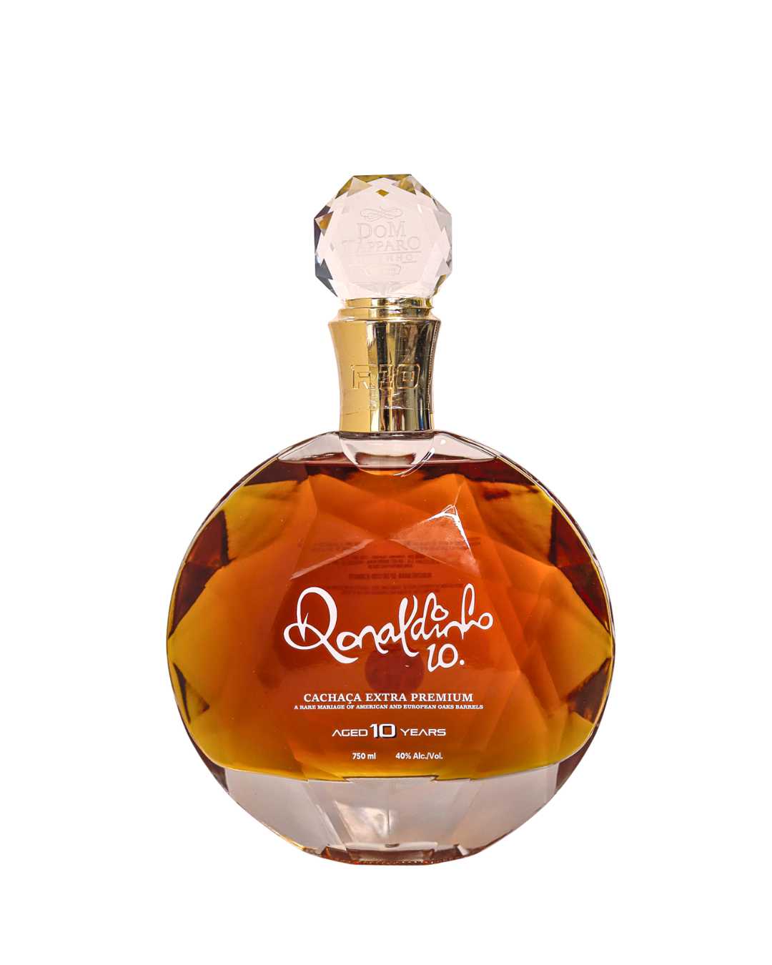 Cachaça Super Premium · Ronaldinho Gaúcho - Dom Tápparo x Nery Select | Edición limitada